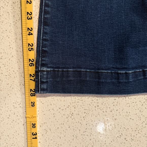 Torrid Bombshell Flare Jeans Super Soft 22S Dark Wash High Rise Plus Size Chic - Picture 9 of 9